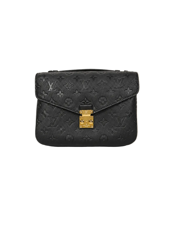 Louis Vuitton Pochette Métis — Black Monogram Empreinte Leather