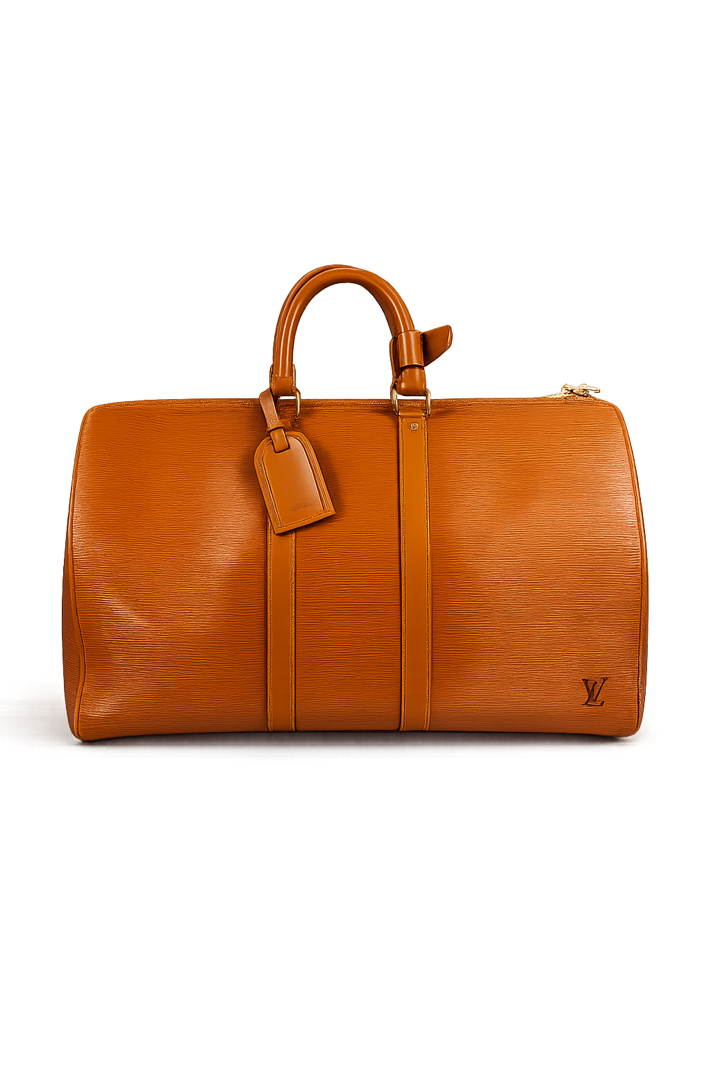 Louis Vuitton Keepall 45 — Epi Fauve (Vintage · Restored)