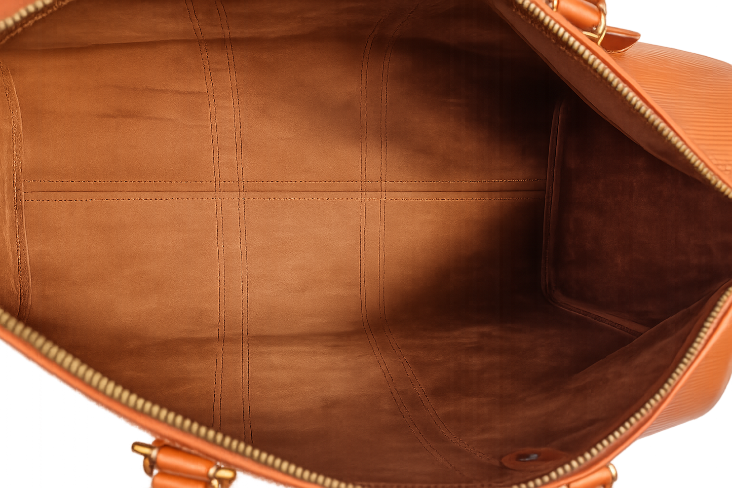 Louis Vuitton Keepall 45 — Epi Fauve (Vintage · Restored)