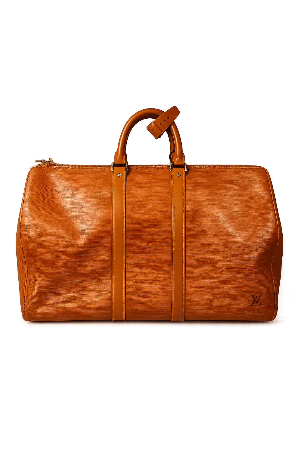 Louis Vuitton Keepall 45 — Epi Fauve (Vintage · Restored)