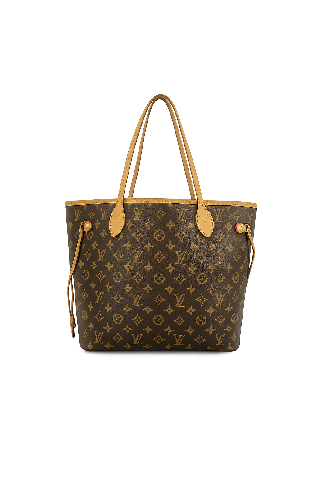 Louis Vuitton Neverfull MM Tote — Monogram Canvas / Cherry  Interior