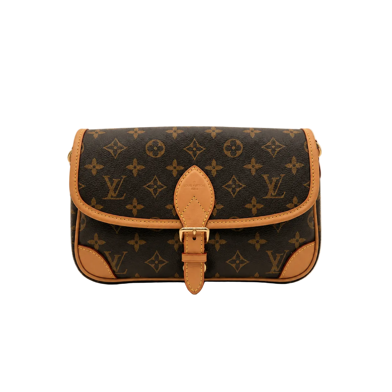 Louis Vuitton Diane Bag — Monogram Canvas / Vachetta Leather